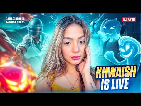 CUSTOM ROOM | 1v1 TDM | CLASSIC GAMEPLAY | BGMI LIVE WITH KHWAISH#pubgmobile #pubg #bgmi #pubgm