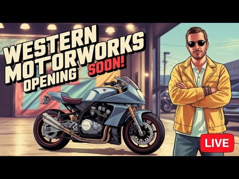 MEETING WITH WEAZEL NEWS FOR 🏍️ WESTERN MOTORWORKS OPENING PROMOTION #srp #blackscorpion