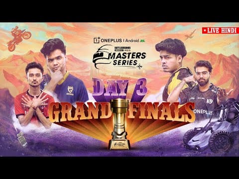 [HINDI] 2025 OnePlus Android BGMS Season 4 | Grand Finals - Day 3