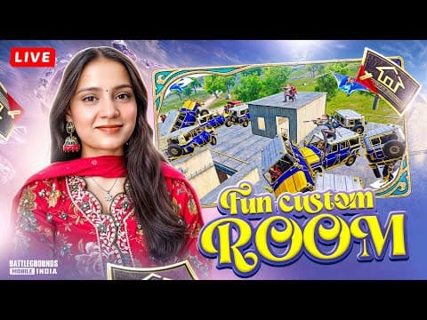 BGMI LIVE w GIRL GAMER |TEAMCODES AND ROOMS | UC GIVEAWAY | NEW UPDATE #girlgamer#pubgmobile #pubgm