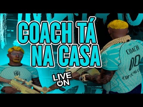 🔴LIVE ON!🔴CONHEÇA AGORA MINHA NOVA FAVELA | PELÔ CITY | GTA RP