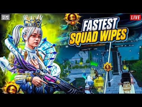 CONQUEROR LOBBIES DISTORTED 😂 BGMI AGGRESSIVE GAMEPLAY 4.1 UPDATE !! BGMI LIVE STREAM!! #bgmilive