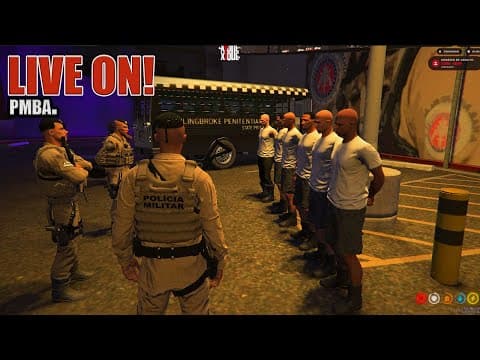 🔴LIVE ON!🔴 | PMBA NAS RUAS 🚨 [ GTA RP ]