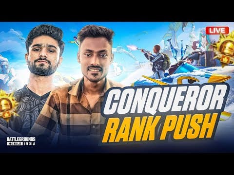 BGMI LIVE💚I ULTIMATE ROYAL RANK PUSH❤️I AJAO WAPAS SE LEGEND TARAF CHALTE HAI 💀 @LoLzZzGaming 🫡❤️