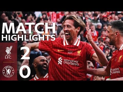 Highlights: Crouch does the Robot! Liverpool 2-0 Chelsea | LEGENDS 2025